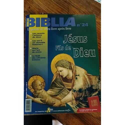 Biblia. Numéro 24 Et 21 De 2003.