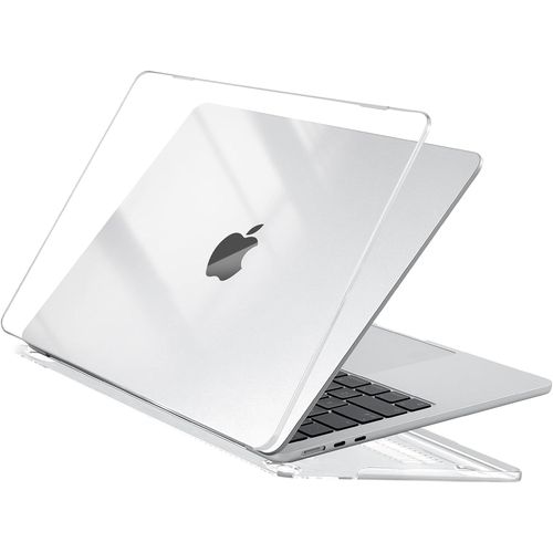 Coque Compatible avec MacBook Air 15 Pouces 2025 2024 2023, M4 A3241 M3 A3114 M2 A2941 avec Touch ID et 15,3"" Retina Display, Mac Air Protection Étui Rigide en Plastique - Transparent Clair