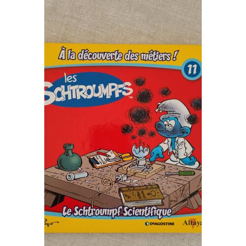 Le Schtroumpf Scientifique No11 . À La Découverte Des Métiers