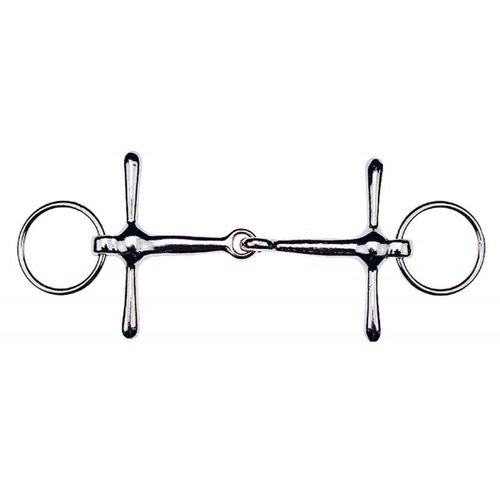 Mors Éducatif - Pour Poneytaille : 105 Mm, Epaisseur Du Canon : 14 Mm, Longueur Des Branches : 105 Mm, Canons : Pleins, Équitation