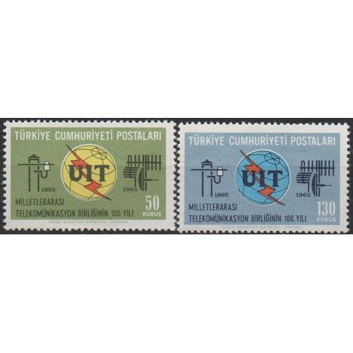 Turquie Union Internationale Des Télécommunications 1965
