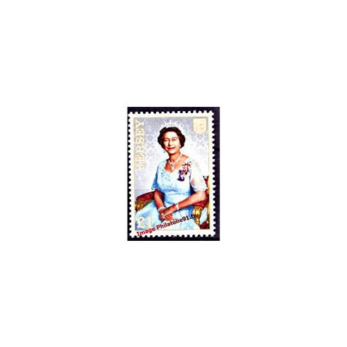 Jersey - N° 371 - 60ème Anniversaire De Sa Majesté Elizabeth 2
