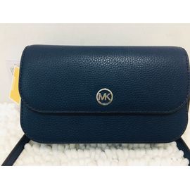 Sac Michael kors bandouilere bleu marine et doré neuf et authentique 