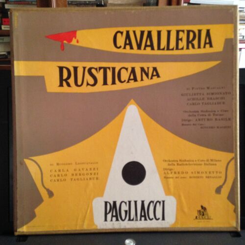 Pietro Mascagni: Cavalleria Rusticana - Ruggero Leoncavallo : I Pagliacci