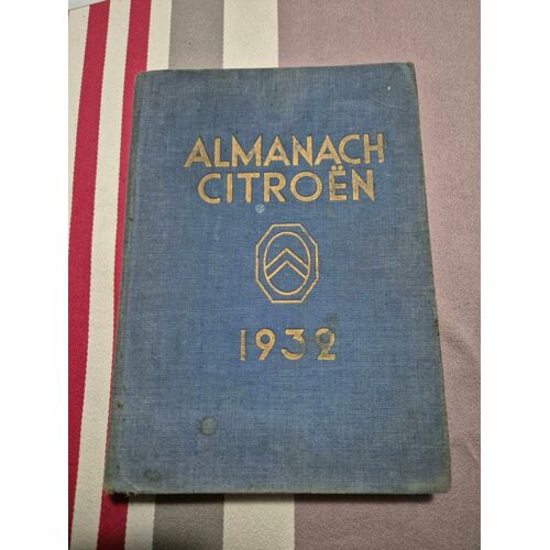 Almanach Citroen 1932