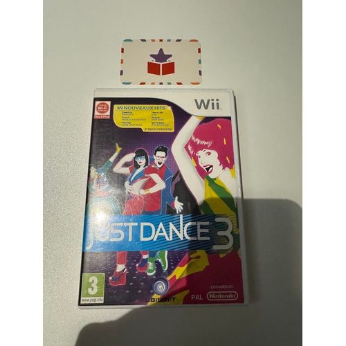 Jeu Nintendo Wii Just Dance 3 Complet Avec Notice