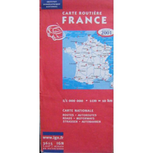Carte Routiere France N° 901