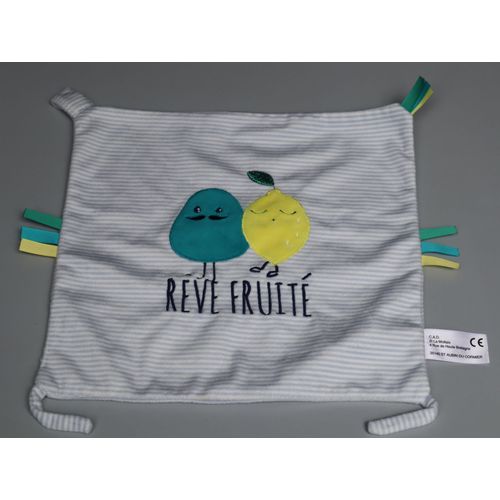 Doudou Carré Plat Rêve Fruité C.A.D. Distri Center