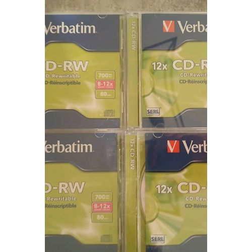 Lot CDS vierges Verbatim