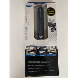 VuPoint Magic Wand Portable Scanner ST415BU 900DPI JPEG/PDF en Couleur/N&B