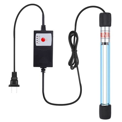 Lampe Germicide Uv À Minuterie Lampe Germicide Pour Aquarium De Poissons Lampe De Stérilisation Submersible Lampe De Stérilisation Uv Pour Étang De Poissons (Uvc-7)