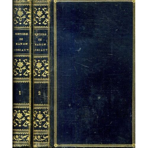 Histoire Du Chevalier Des Grieux Et De Manon Lescaut Deux Tomes 1753 A Amsterdam