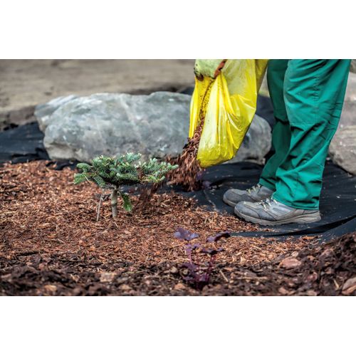 7,5 M² Film De Paillage, Feutre De Paillage Anti-Mauvaises Herbes, Bâche Anti-Mauvaises Herbes, Bâche De Paillage, Toile De Paillage 150 G / M² 1,5 M De Large