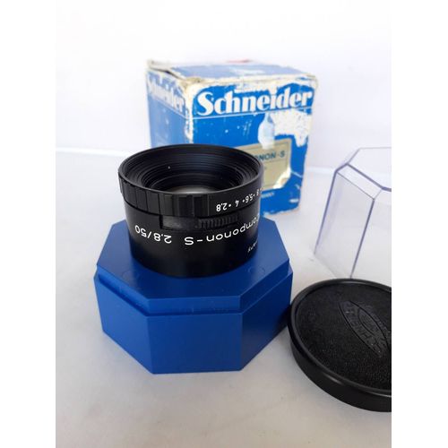 OBJECTIF SCHNEIDER KREUZNACH 50/2.8 COMPONO-S pour agrandisseur