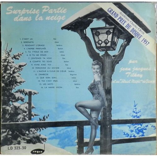 Jean-Jacques Tilkay: Surprise Partie Dans La Neige 33t 30cm Lp Vinyl