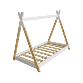 Lit Tipi "Melissa" 70 X 140 Cm - Blanc