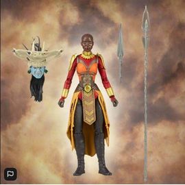 Marvel Legends Black Panther Wakanda Forever Okoye (Build A Figure Attuma)