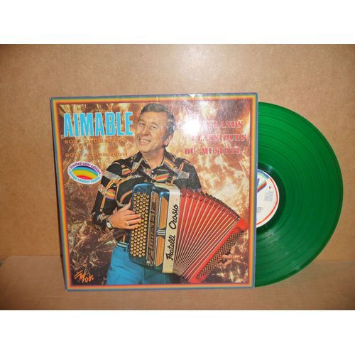 Les Grands Classiques Du Musette - Tirage Couleur Limité- Vinyle Vert