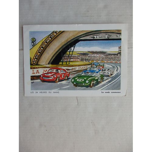 Carte Postale: Les 24 Heures Du Mans