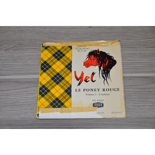 Yel Le Poney Rouge Collection Tante Laura