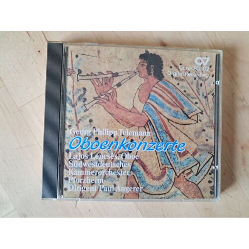 Telemann: Oboenkonzerte Lajos Lencsés (Oboe) Südwestdeutsches Kammerorchester Pforzheim, Paul Angerer