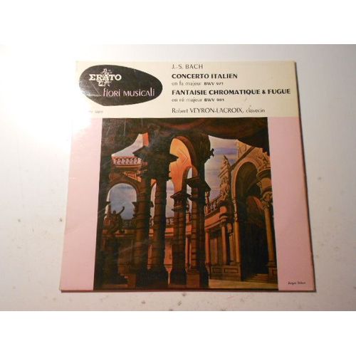 Concerto Italien Fantaisie Chromatique & Fugue