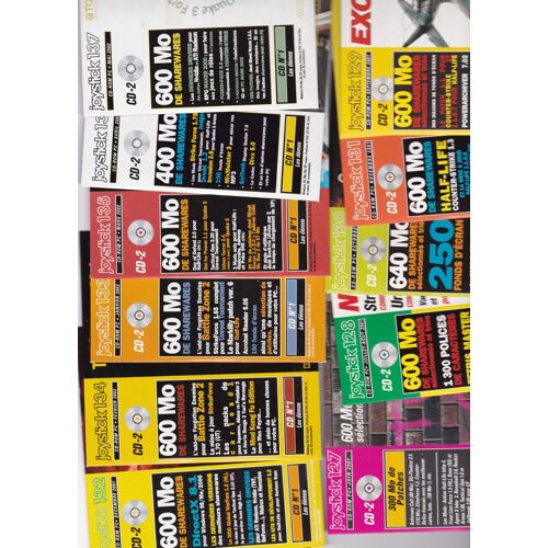 Lot De 15 Cd-Rom De Demos Cd 2
