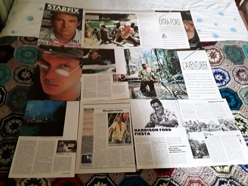 Mosquito Coast De Peter Weir Avec H Ford Et River Phoenix : Lot De Coupures De Presse