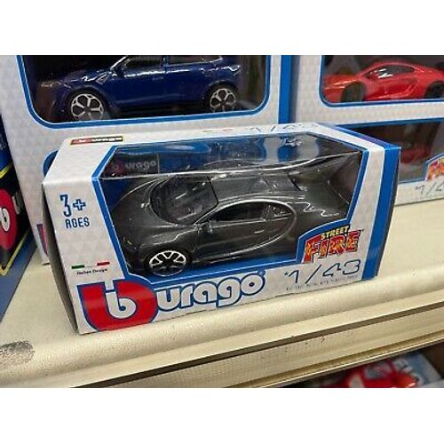 Bugatti Chiron Échelle 1/43 Bburago Burago Modèle Voiture Métal-Bburago