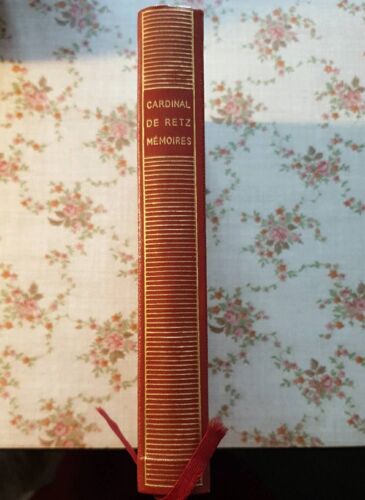 Cardinal De Retz Mémoires La Pléiade 1950