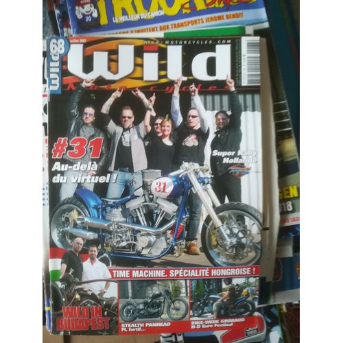 Wild Motorcycles 68 De 2007 Bobber,Panhead,Boom Trike Muscle