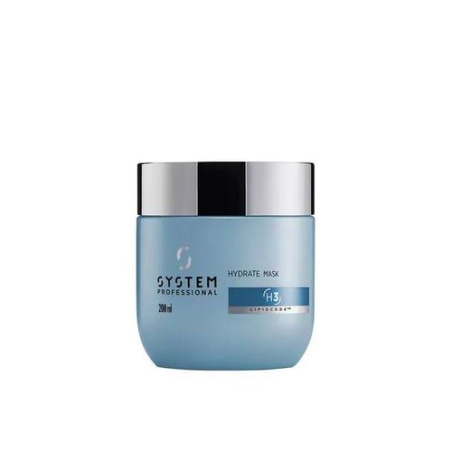 Wella System Hydrate Mask H3 Soin Hydratation En Profondeur 200ml 