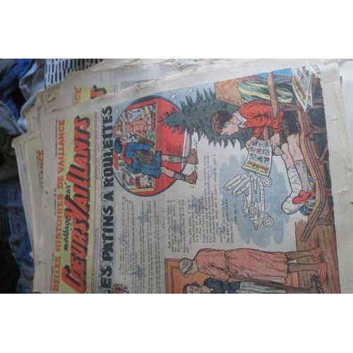 Revues Vaillant, Coeurs Vaillants Et Messages Aux Coeurs Vaillants. Année 1956 Pour Vaillant, 1947à 1949 Pour Les Autres.