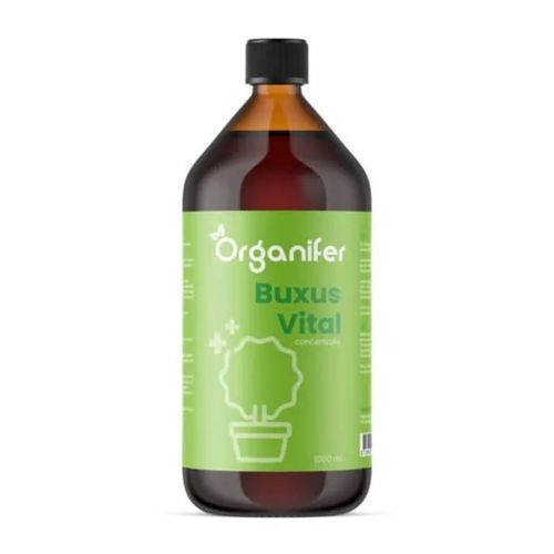 Buxus Vital 1000 Ml - Concentré Pour 100 Mètres De Haie - Chenille Du Buis - Pyrale Du Buis - Moisissure Du Buis - Résistant - Organifer