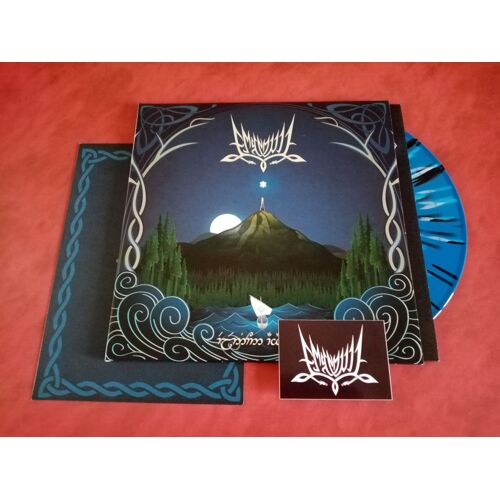 Emyn Muil (Summoning, Caladan Brood, Eldamar) - Elenion Ancalima (Edition Limitée 199 Ex, 2 Vinyles Bleu Marbrés Noir & Blanc + Poster, Sticker & Code Mp3)