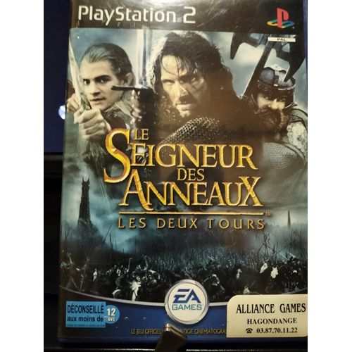 Le Seigneur Des Anneaux Les Deux Tours - Ps2 Playstation 2 - Pal Fr.