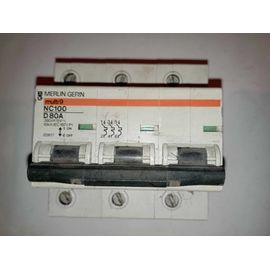 20617 merlin gerin NC100 D 80A 10ka multi 9 Image 27196 disjoncteur modulaire
