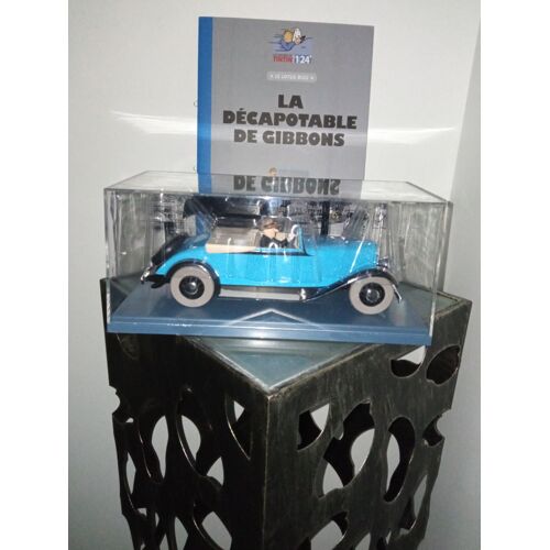 Voiture Tintin 1/24e "La Décapotable De Gibbons / Numéro 46
