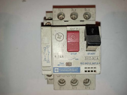 Disjoncteur GV2M16 TELEMECANIQUE
