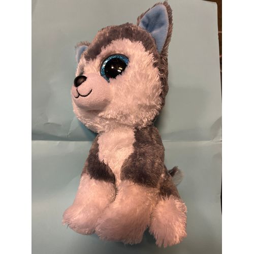 Peluche Chien Husky Slush - Beanie Boo’S - Ty - Tysilk - Juratoys - 2018 - 23 Cm