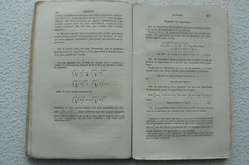 Manuel D'Arithmétique Et D'Algèbre