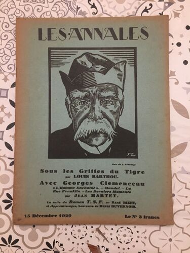 Les Annales De 15/12/1929