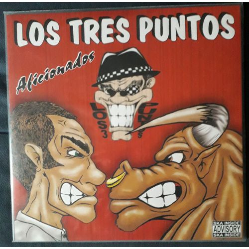 Los Tres Puntos ¿- Aficionados (Vinyl, Lp, Limited Edition, Color Rouge) Ska Punk Alternatif