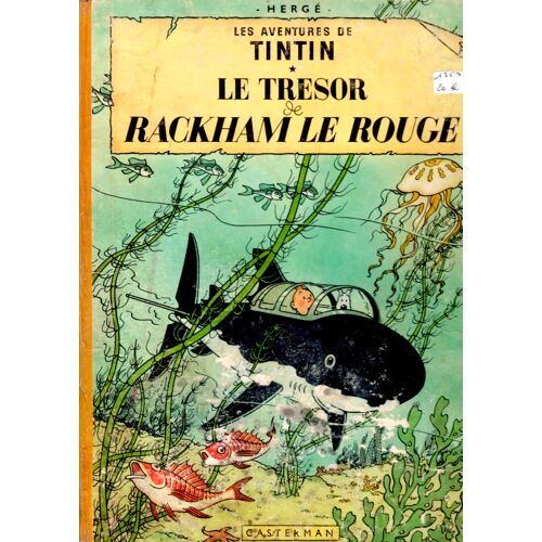 Tintin : Le Trésor De Rackam Le Rouge 1963