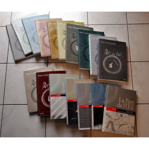 La Part De L'oeil Série De Plusieurs Numéros Neufs