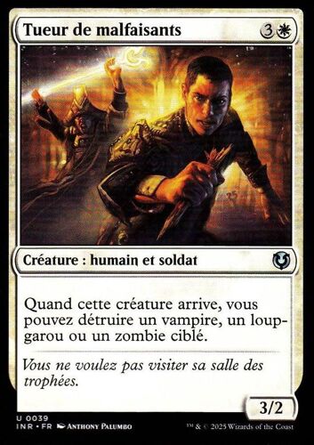 Tueur De Malfaisants - Magic - Innistrad Remastered Vf - U - 39