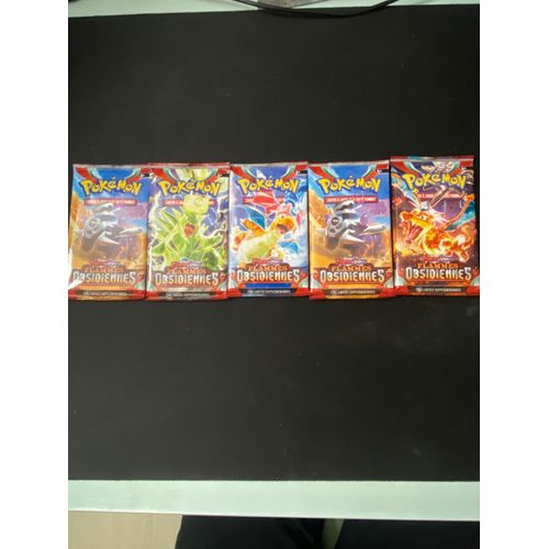 Booster Pokemon Écarlate Et Violet Flamme Obsidienne