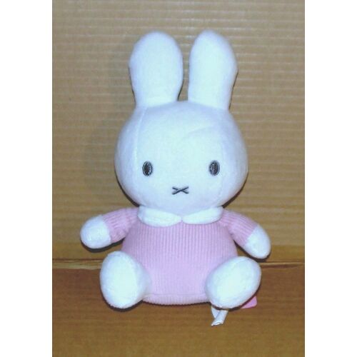 Peluche Miffy Le Lapin Rose Et Blanc Nijntje Doudou Lapin Dick Bruna By Tiamo 20 Cm