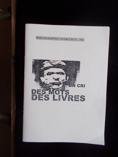 Bibliographie Anarchiste 2012