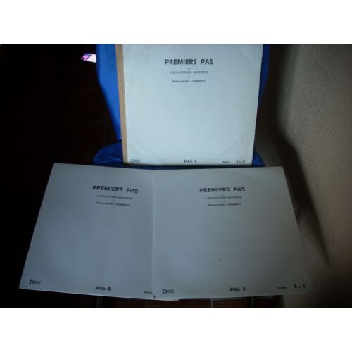 Premiers Pas Vers L'éducation Motrice.3 Disques.